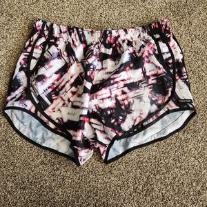 Calvin Klein Performance Shorts Lined Women's Size L Built In Briefs Running